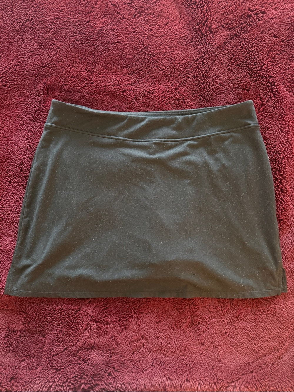 Tranquility by Colorado Clothing Black Stretch Mini Skirt